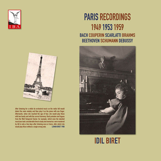 Ibil Biret - Paris Recordings - 1949 1953 1959 [LP] Vinyl Record