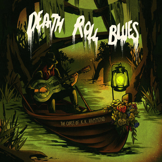 Curse Of K.K. Hammond ( K Hammond .K. ) - Death Roll Blues - Green & Clear Splatter Vinyl [LP] Vinyl Record