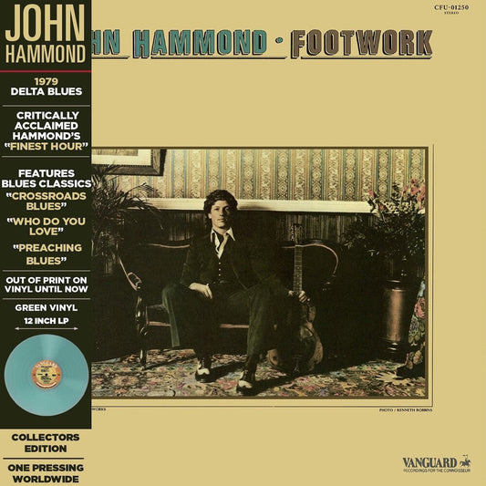 Hammond, John - Footwork - Green/Red [LP] Vinyl Record