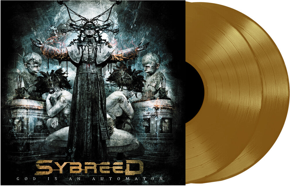 Sybreed - God Is an Automaton - Gold [LP] Vinyl Record