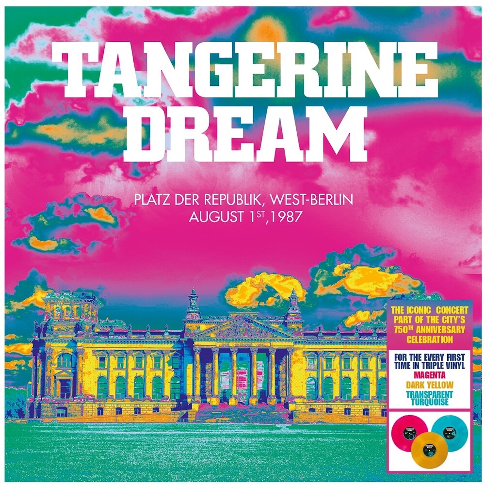 Tangerine Dream - Platz Der Republik, West-Berlin August 1st [LP] Vinyl Record
