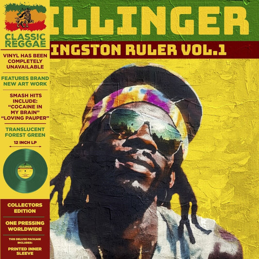 Dillinger - Kingston Ruler Vol.1 - Green [LP] Vinyl Record
