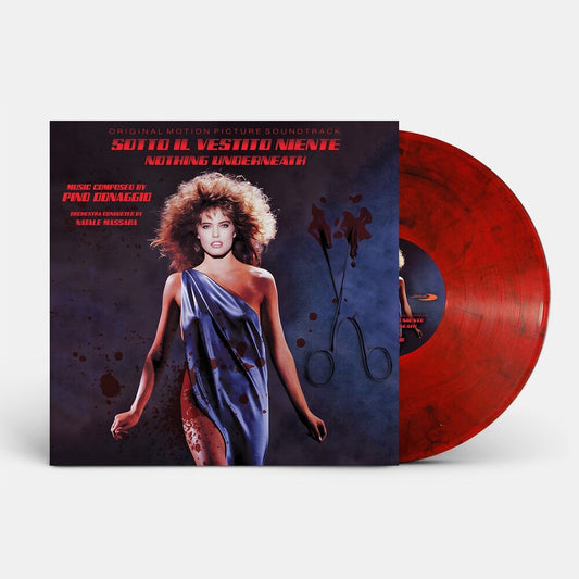 Donaggio, Pino - Sotto Il Vestito Niente / Nothing Underneath (Original Soundtrack) - Marble Red Colored Vinyl [LP] Vinyl Record