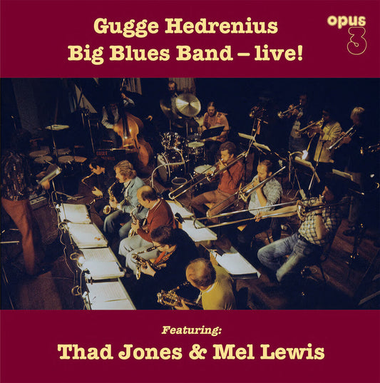 Hedrenius, Gugge Big Blues Band - Gugge Hedrenius Big Blues Band Live! [LP] Vinyl Record