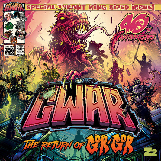 GWAR - The Return of Gor Gor [Semi-Transparent Purple 180g Vinyl Zoetrope Etching] Vinyl Record