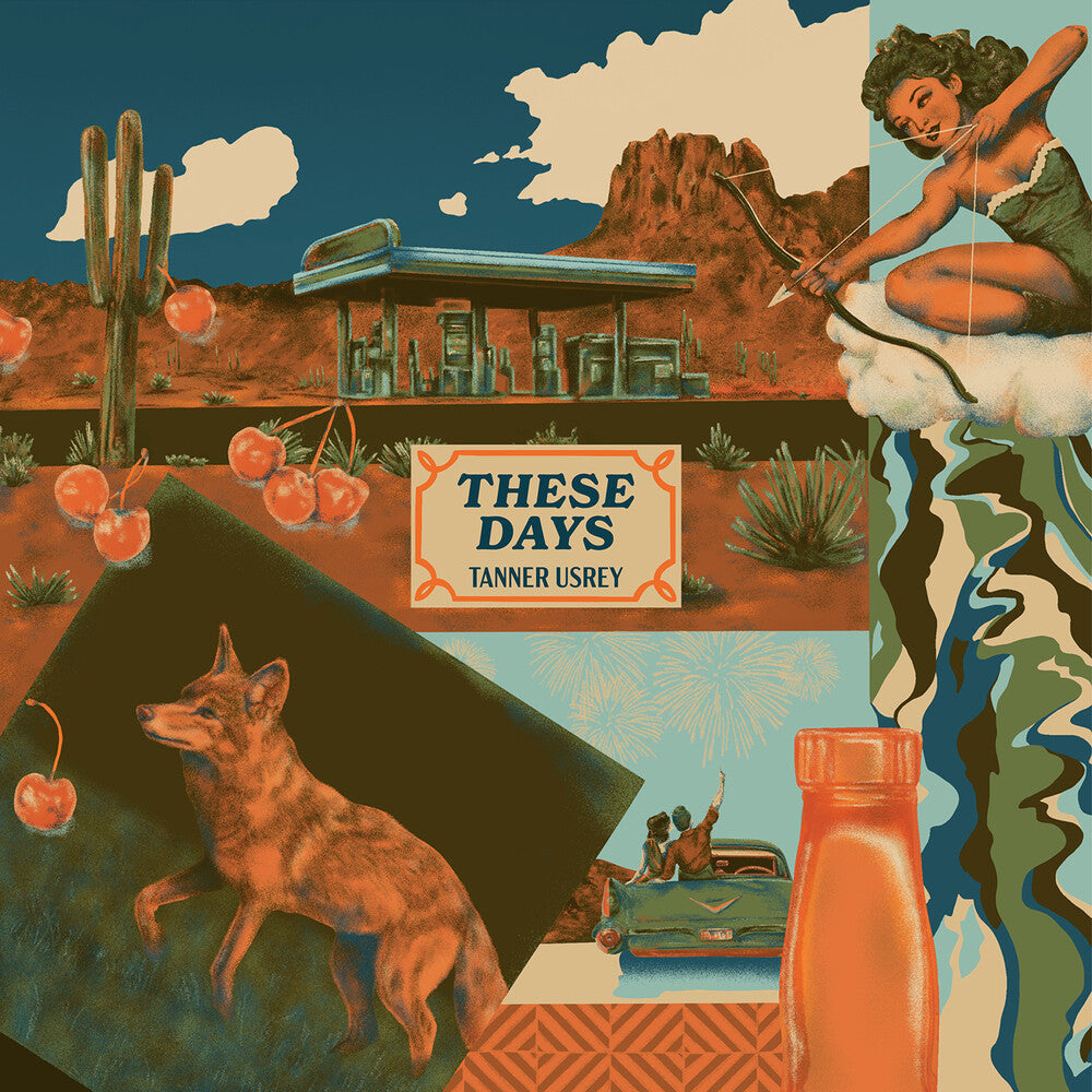 Tanner Usrey - These Days [Orange Blend Vinyl] Vinyl Record