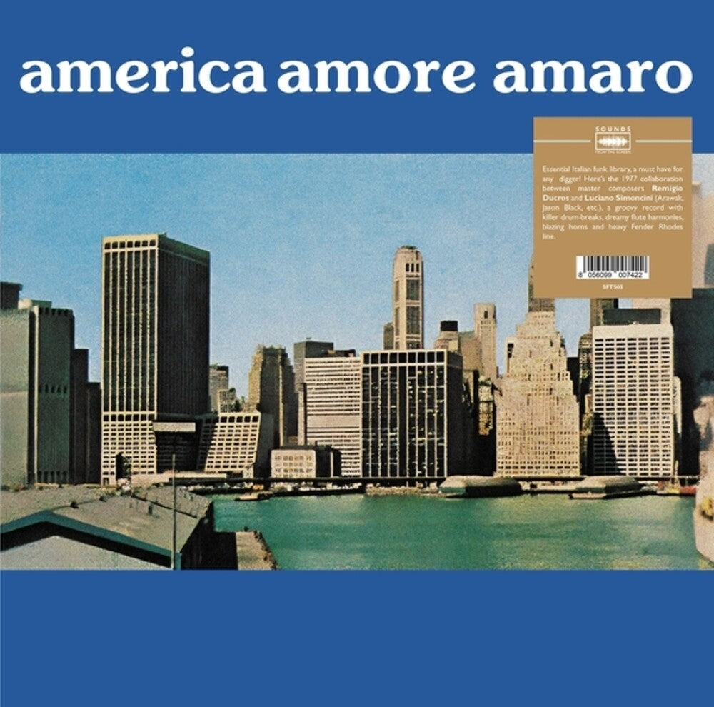 Du Remigio Cros  / Simoncini,Luciano - America Amore Amaro [LP] Vinyl Record