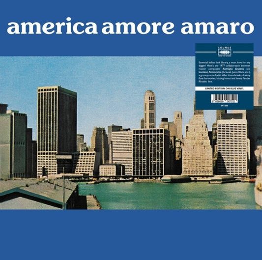Du Remigio Cros  / Simoncini,Luciano - America Amore Amaro (Blue) [Colored Vinyl] Vinyl Record
