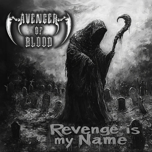 Avenger Of Blood - Revenge Is My Name - Ash Colored Vinyl [LP] Vinyl Record