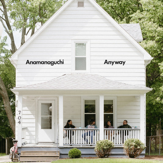 Anamanaguchi - Anyway [Colored Red & Black Vinyl] [Download Included] Vinyl Record