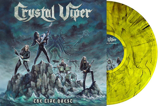Crystal Viper - Live Quest - Marble [Colored Vinyl] [Limited Edition] Vinyl Record