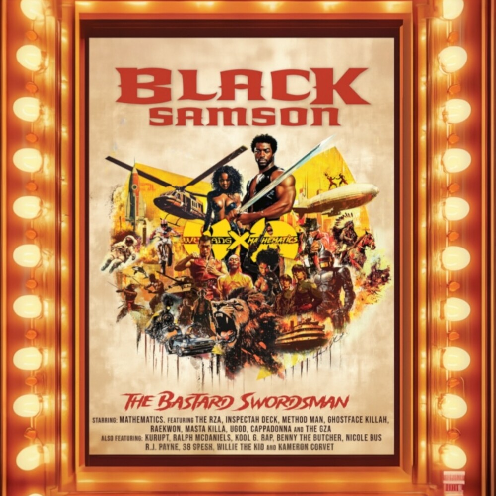 Wu-Tang And Mathematics - Black Samson, The Bastard Swordsman: Wu-Tang, The Saga Continues Collection -  [180g LP] Vinyl Record