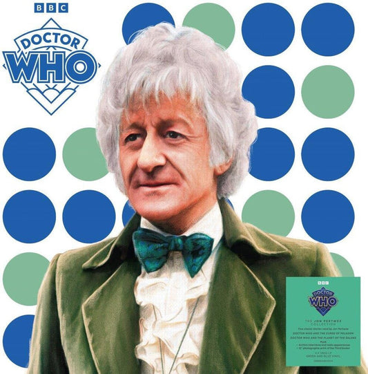 Doctor Who - Jon Pertwee Collection (4 LP Box) [Colored Vinyl, Blue and Green] Vinyl Record