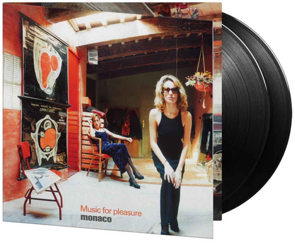 Monaco - Music For Pleasure (Blk) (Bonus Tracks) (Gate) [LP] Vinyl Record