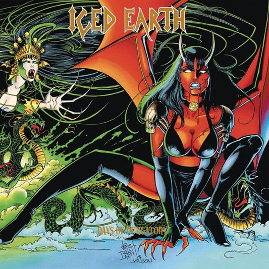 Iced Earth - Days Of Purgatory [Colored Vinyl] [Deluxe] (Gate) (Gol) [Limited Edition] Vinyl Record