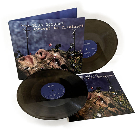 Blue October - Consent To Treatment - [2 LP Clear Black] Vinyl Record