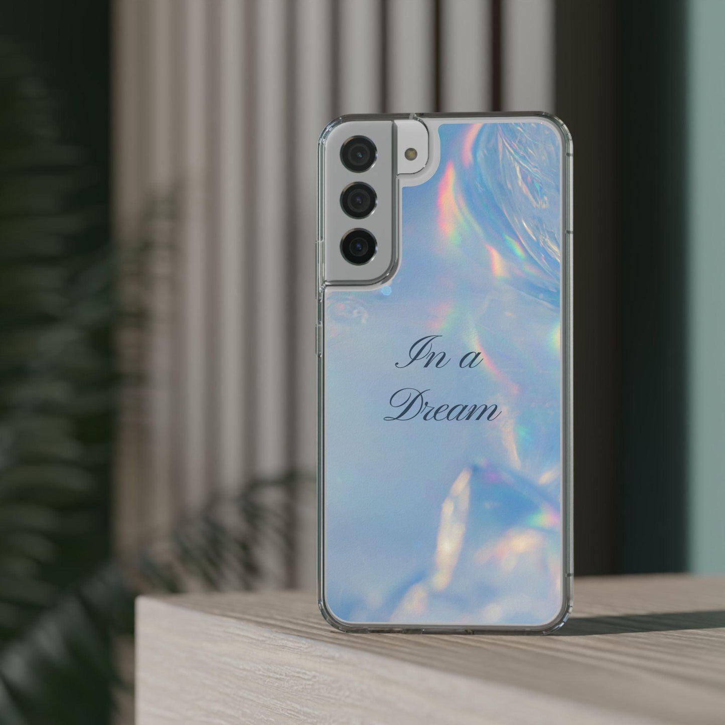 In a Dream Shinny Blue Clear Cases