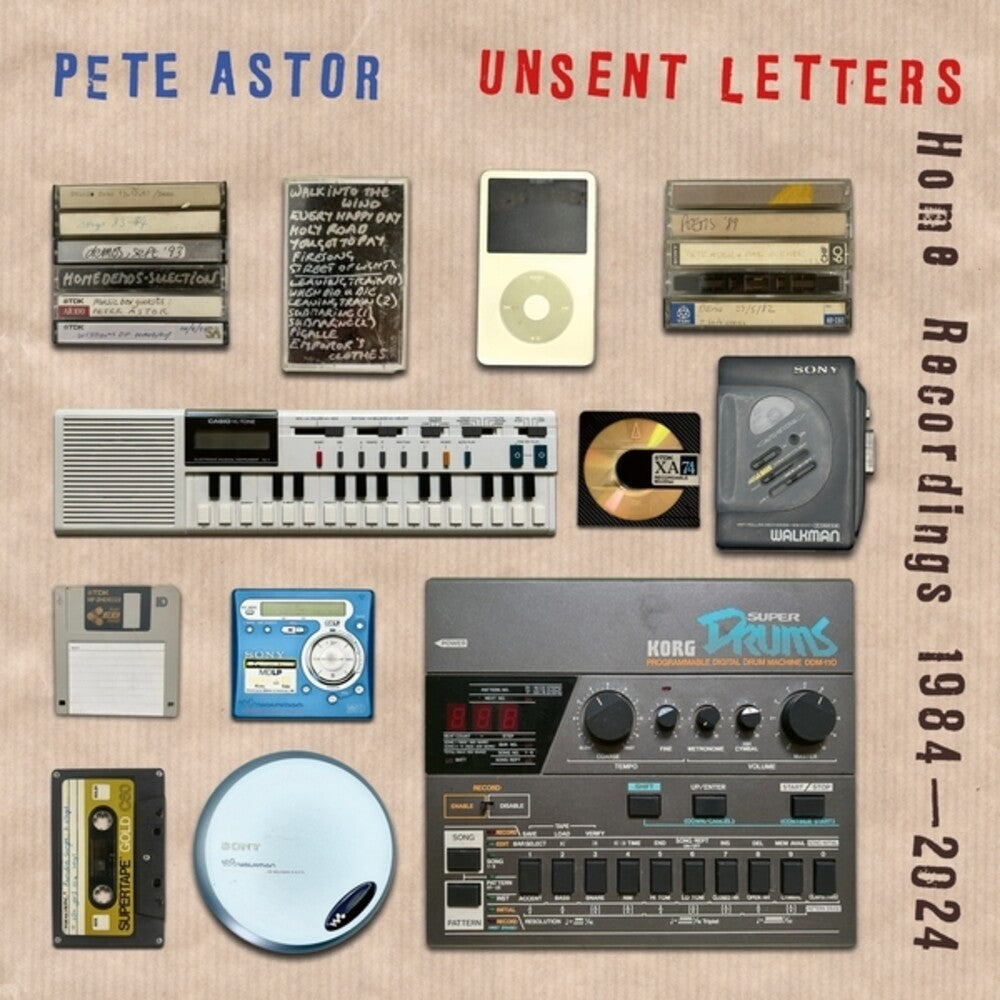 Pete Astor - Unsent Letters: Home Recordings 1984-2024 [LP] Vinyl Record