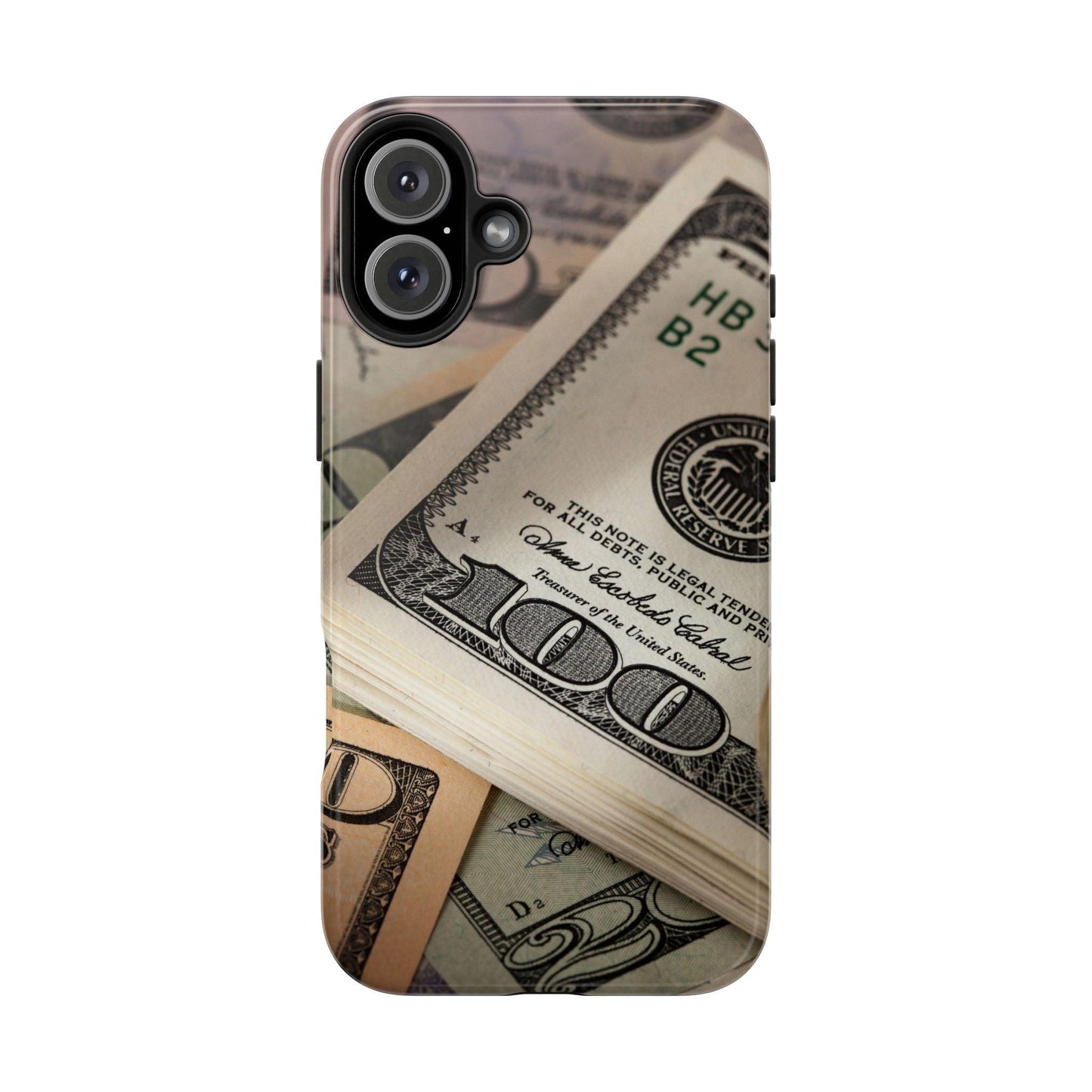 100$ Dollars High Quality Printed Tough Phone Cases