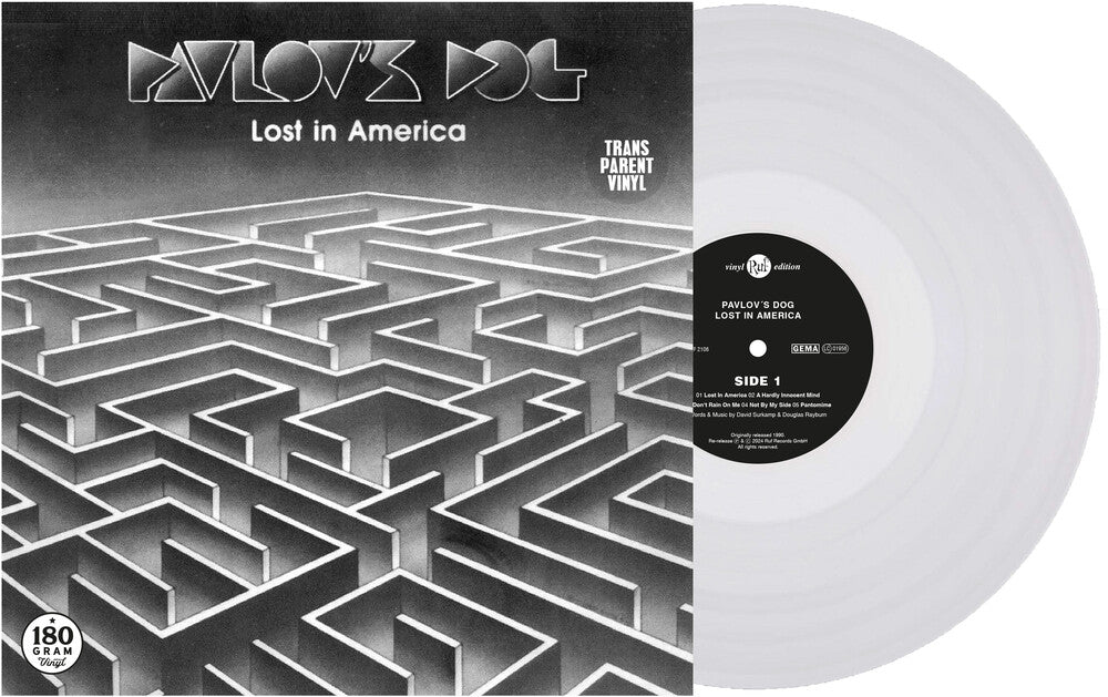 Pavlov's Dog - Lost in America [LP] Vinyl Record