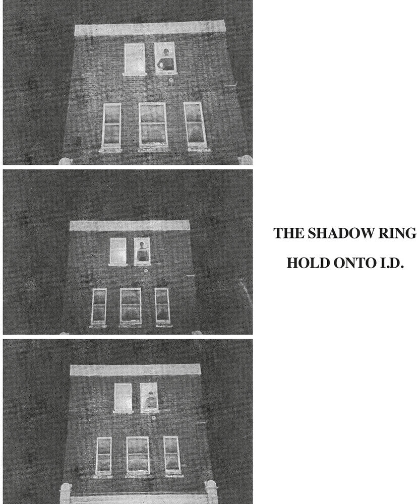 Shadow Ring - Hold Onto I.D. [LP] Vinyl Record