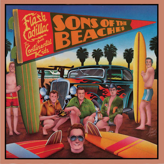 Flash Cadillac / Continental Kids - Sons Of The Beaches [Colored Vinyl] [Deluxe] Vinyl Record