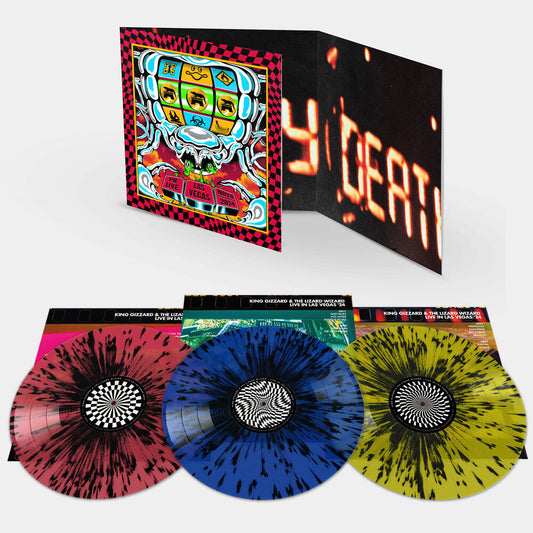 King Gizzard And The Lizard Wizard - King Gizzard - Live In Las Vegas '24 (Blue) [Colored Vinyl] Vinyl Record