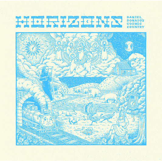 Daniel Donato - Horizons - Clear Blue (Blue) [Clear Vinyl] Vinyl Record