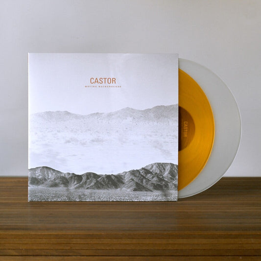 Castor - Moving Backgrounds - Orange [Colored Vinyl] [Clear Vinyl] (Gate) Vinyl Record