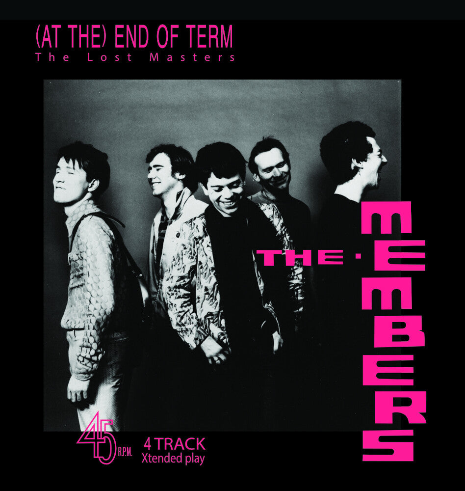 Members - (At The) End Of Term: The Lost Masters Ep (10in) [LP] Vinyl Record