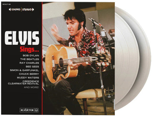 Elvis Presley - Elvis Sings - Limited Gatefold 180-Gram White Colored Vinyl [LP] Vinyl Record