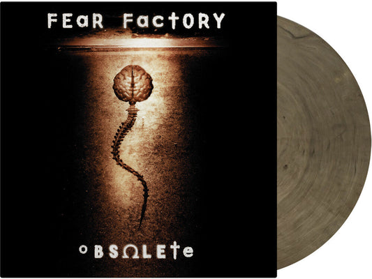 Fear Factory - Obsolete - Limited 180-Gram Clear & Black Marble Colored Vinyl [LP] Vinyl Record