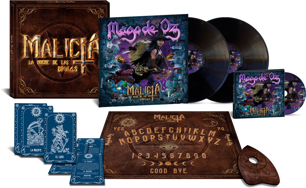 Mago De Oz - Malicia - Deluxe Edition Incl. Double Vinyl + CD + OUIJA Board with Planchette + 6 Tarot Cards [LP] Vinyl Record