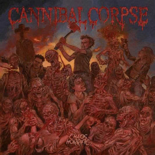 Cannibal Corpse - Chaos Horrific (Blue) [Colored Vinyl] (Smok) Vinyl Record