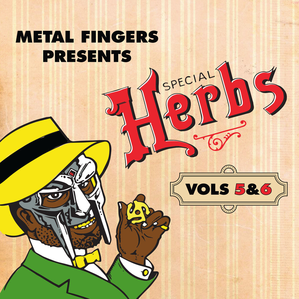 MF DOOM - Metal Fingers Presents: Special Herbs Vol. 5 & 6 [Apple Red 2xLP] Vinyl Record