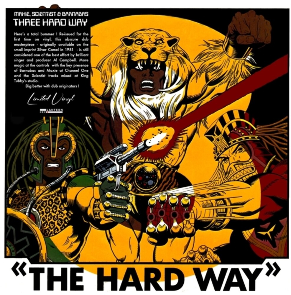 Maxie / Scientist / Barnabas - Three The Hard Way [LP] Vinyl Record