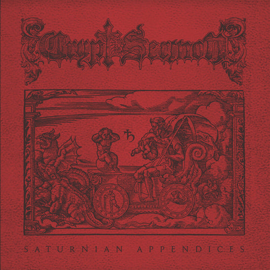 Crypt Sermon - Saturnian Appendices [Colored Vinyl] [Clear Vinyl] (Slv) Vinyl Record