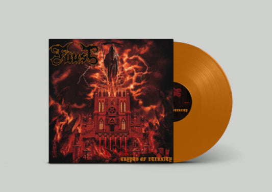 Faust - Crypts Of Eternity - Orange [Colored Vinyl] (Org) Vinyl Record