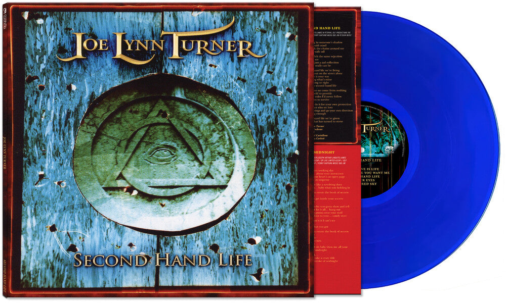 Joe Lynn Turner - Second Hand Life -  [Blue LP] Vinyl Record