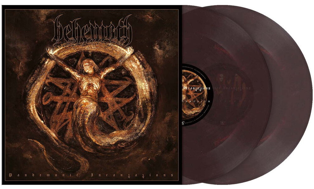 Behemoth - Pandemonic Incantations - [2 Maroon LP] Vinyl Record