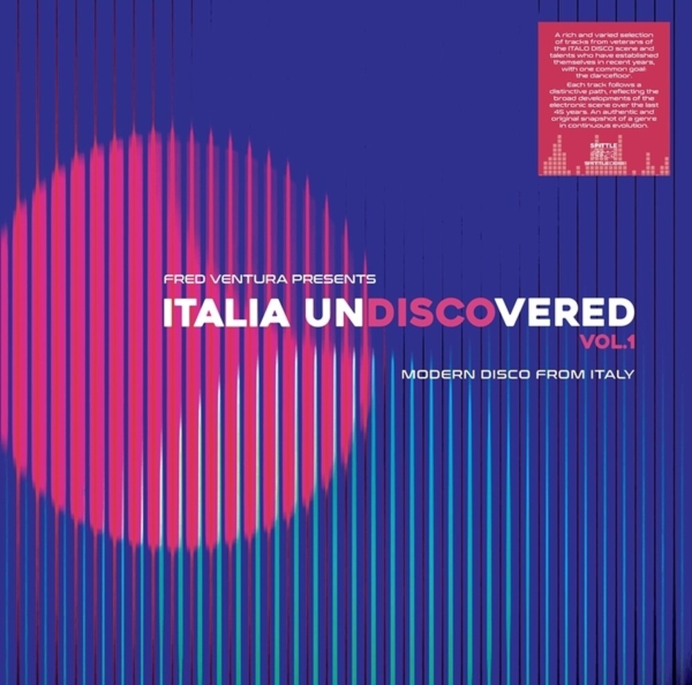 Fred Ventura Presents Italia Undiscovered 1 / Var - Fred Ventura Presents Italia Undiscovered 1 / Var [LP] Vinyl Record