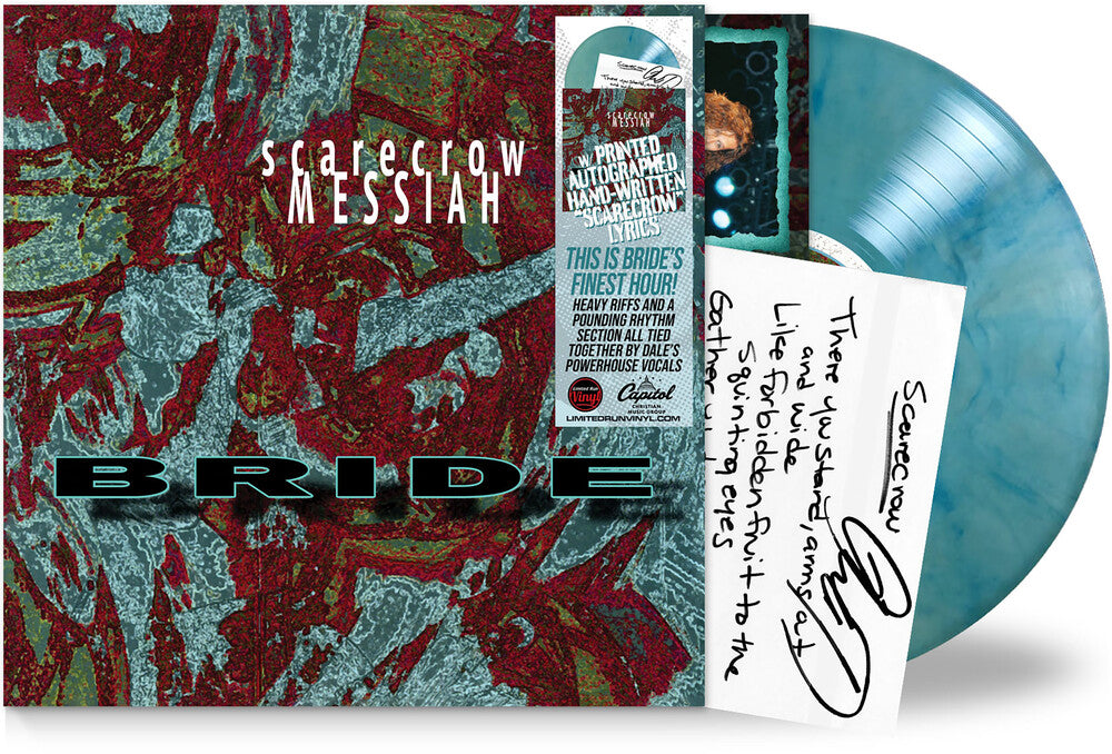 Bride - Scarecrow Messiah - Shockwave Blue [LP] Vinyl Record