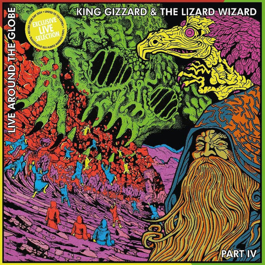 King Gizzard & The Lizard Wizard - Live Around The Globe: Part Iv [LP] Vinyl Record