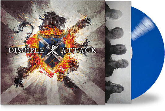 Disicple - Attack - Opaque Radical Blue (Blue) [Colored Vinyl] [Limited Edition] Vinyl Record