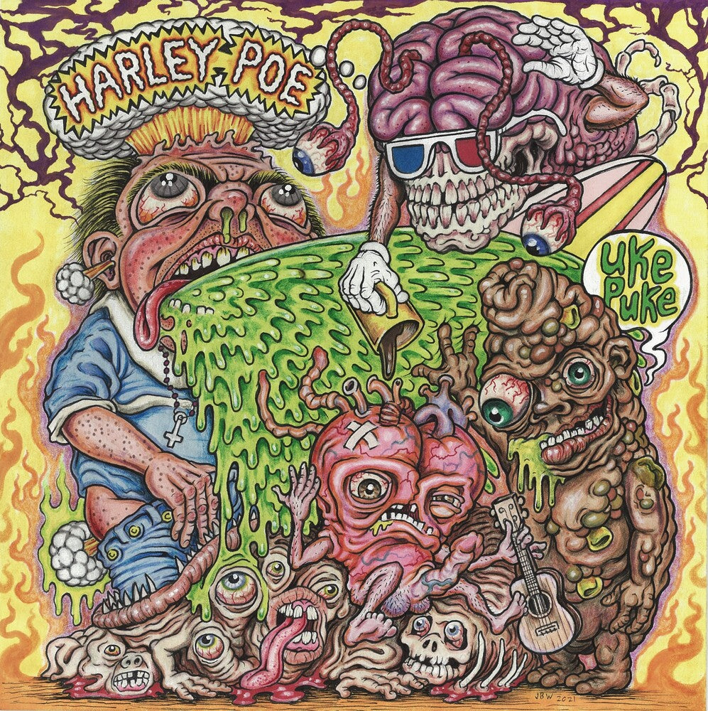 Harley Poe - Uke Puke [LP] Vinyl Record