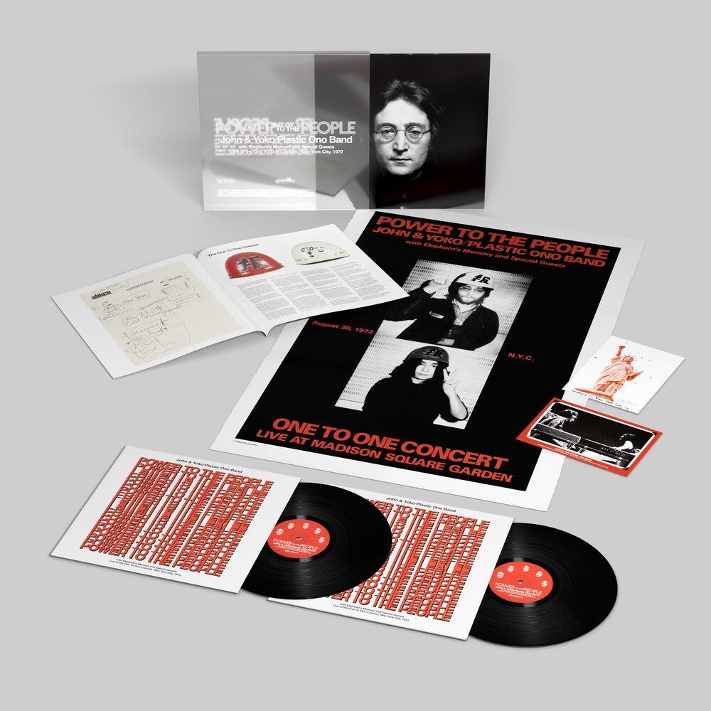 John Lennon, Plastic Ono Band - Power To The People: Live at the One To One Concert [2 180g LP] Vinyl Record