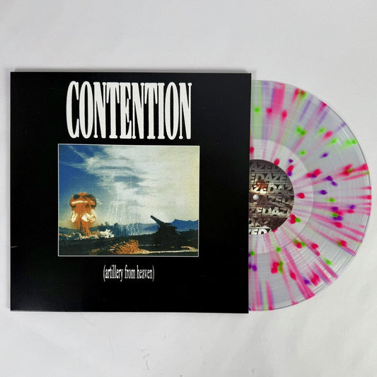 Contention - Artillery From Heaven - Neon Splatter [Colored Vinyl] Vinyl Record