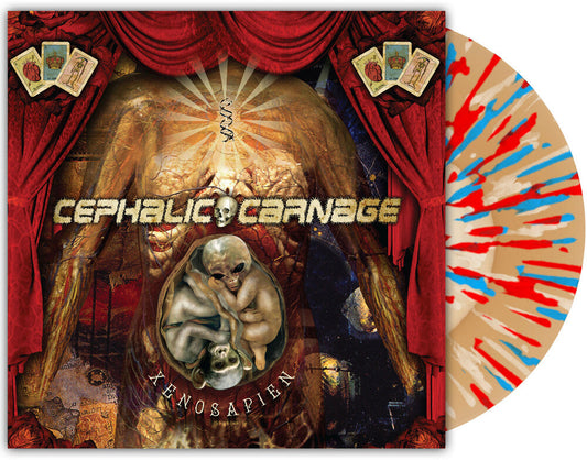 Cephalic Carnage - Xenosapien [Color in Color with Splatter LP] Vinyl Record