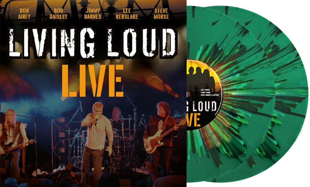 LIVING LOUD - Live [Green Splatter] Vinyl Record