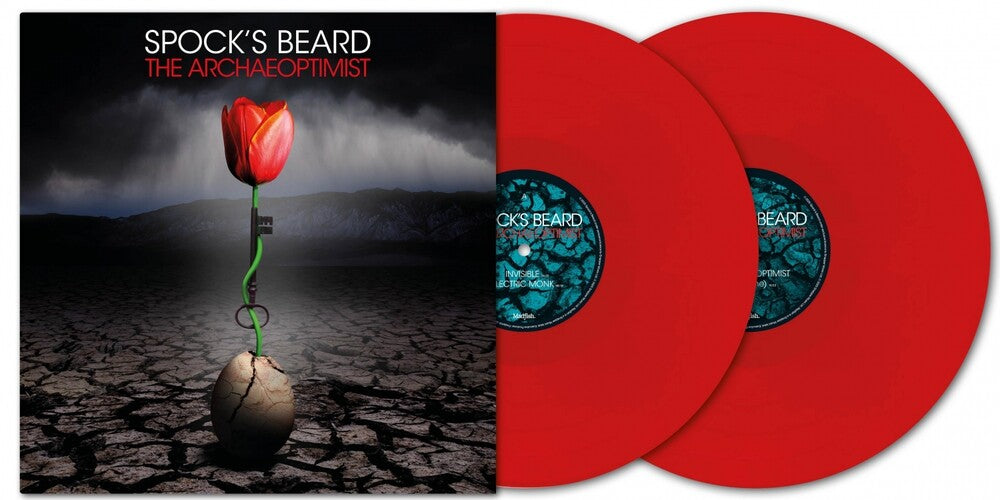 Spock's Beard - Archaeoptimist - 140gm Red Vinyl [LP] Vinyl Record